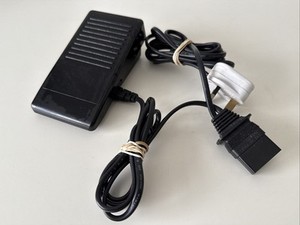 Nähmaschine Modell N 361401 3 Pin Fußpedal Geschwindigkeitsschalter Controller schwarz