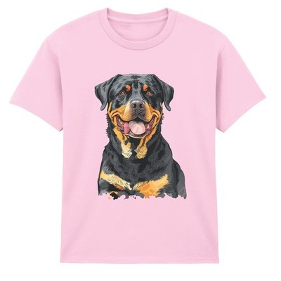 Rottweiler Hunde Tiere Kinder T-Shirt Unisex Kinder Grafik Tee