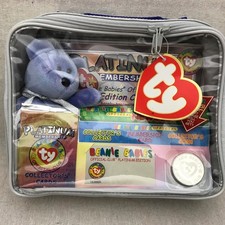 Ty Beanie Babies Official Club Platinum Edition Membership Case. Unopened 1999