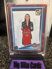 2025 Panini Donruss WNBA - Rated Rookie Georgia Amoore #96 Red Shimmer /399 (RC)