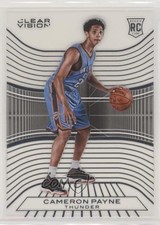 2015-16 Panini Clear Vision Rookies Cameron Payne #112 0c2