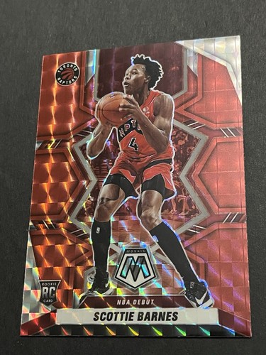 2021-22 Panini Mosaic Red Scottie Barnes RC #264 - Picture 1 of 2