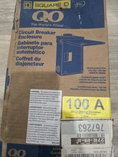 Square D Circuit Breaker Enclosure With 100 A 2 Pole Main Breaker QO2100NRBCP