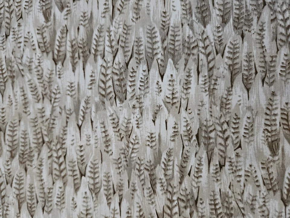 Hoja HOJAS Wise Old Owls Tela ALGODÓN 2 yardas Exclusivamente Acolchadores Bronceado 45 x 77" Foto 4 de 4