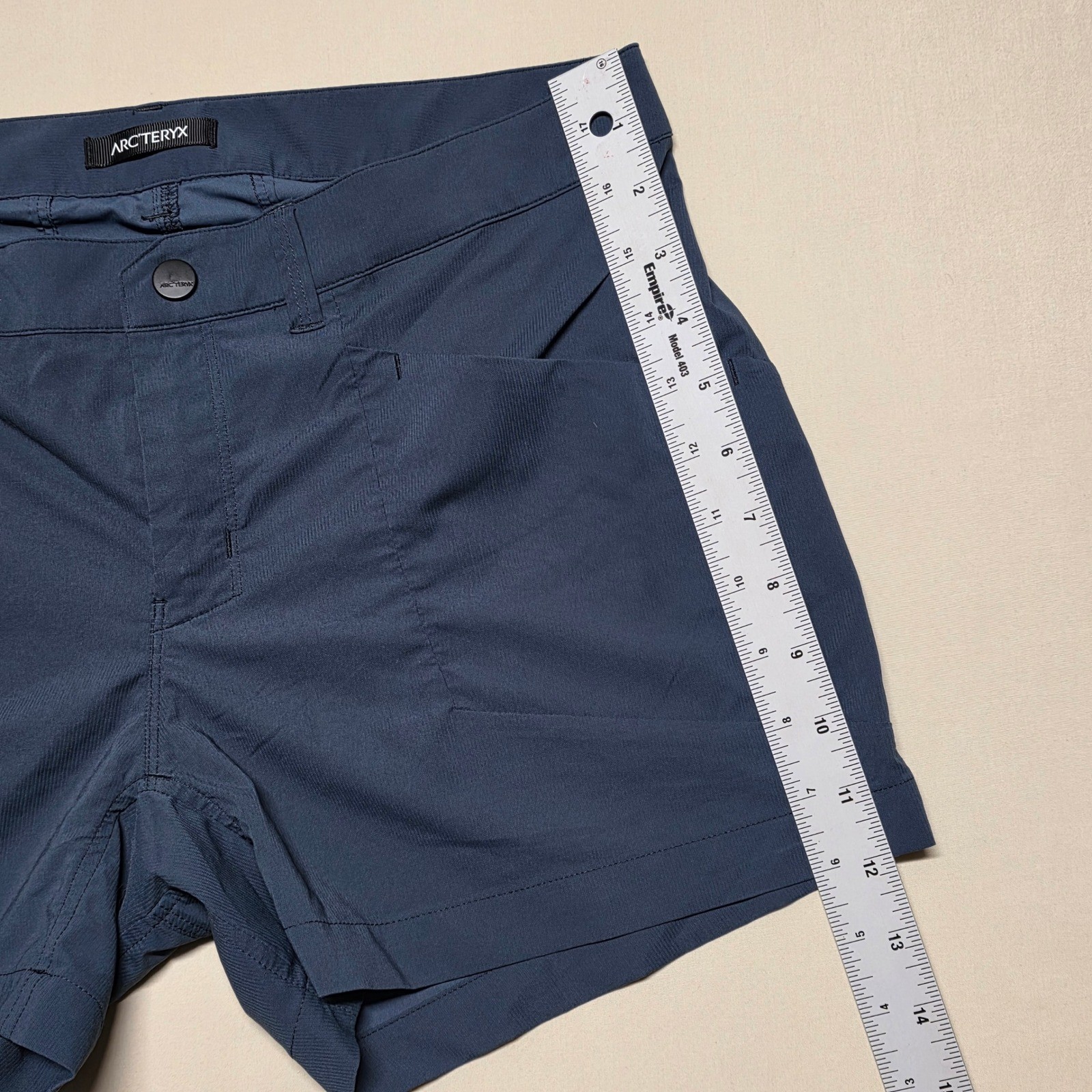 Arc Teryx Hiking Outdoor Shorts Womens Size 6 Blue/Teal Lightweight Quick Dry thumbnail 6