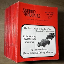 Skinned Knuckles Magazine Lot 48 Issues 2008–2011 Complete Car Restoration