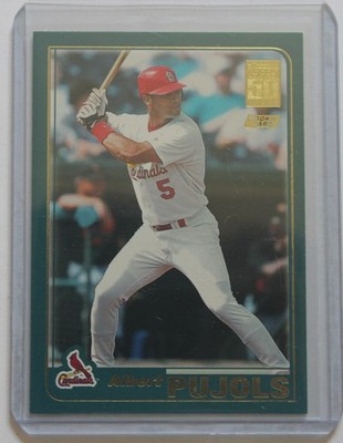2001 TOPPS TRADED #T247 ALBERT PUJOLS RC