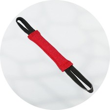 Herm Sprenger Cotton Bite Tug Red 31cm x 7cm
