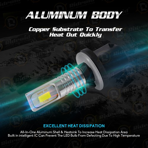 For Chevy Silverado 1999-2002 Tahoe 2000-2006 6X LED Headlights Lights Bulbs Kit - Foto 18 di 22