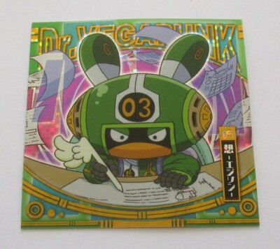 One Piece Dr. Vegapunk Edison SW8-14 SR LOG.8 Sticker Niformation