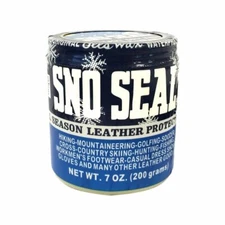 Atsko Sno-Seal Original Beeswax Waterproofing Leather Protector, 7 oz