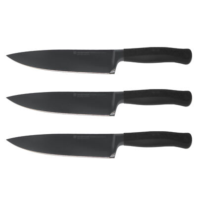 Wusthof Performer 8'' Chef's Knife, Black - 3 Units