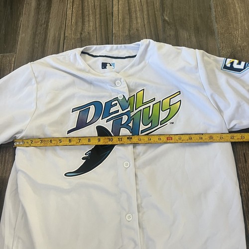 Match-Up MLB Tampa Bay Rays Reversible # 08 & #98 Baseball Jersey Size XL (193) - Picture 6 of 10