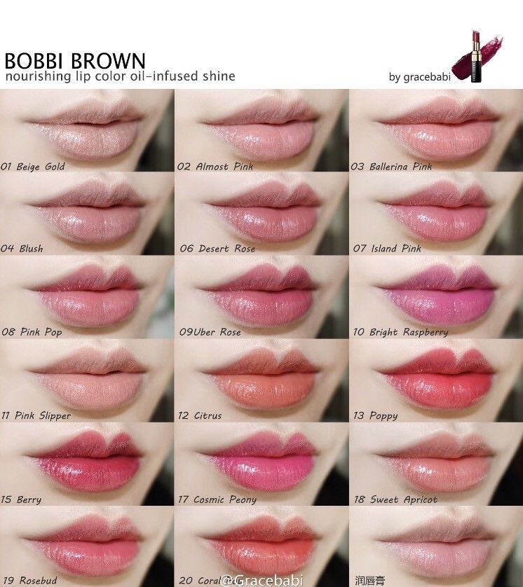Bobbi Brown Nourishing Lip Color Lipstick ISLAND PINK 2.3 oz