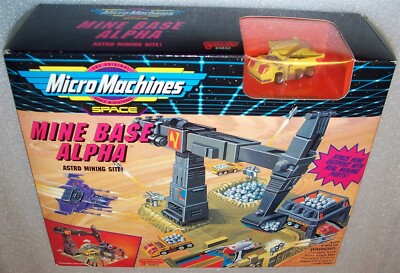 MINE BASE ALPHA Micro Machines Space Sealed Set RARE | eBay