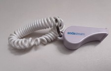 SodaStream Soda Maker Machine Refill Collectible Keychain Bracelet Whistle Swag
