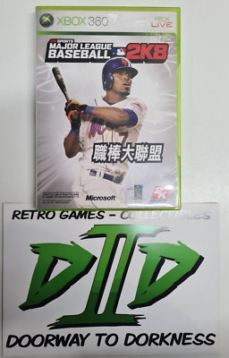 Xbox 360 2k Sports Major League Baseball 2k8 HONGKONG PAL VERSION