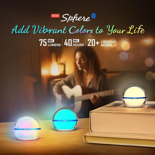 Smart Led Table Light with Remote App Control Dimmable RGB Night Light Lamp - Picture 7 of 8