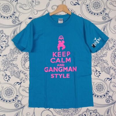 RARISSIMA PSY GANGNAM STYLE T-SHIRT STEOS KEEP CALM AND... HOUSE MUSIC DANCE