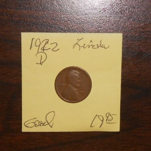 1922 D LINCOLN WHEAT CENTS - GOOD