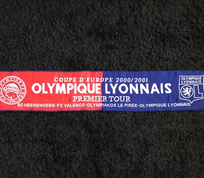 Écharpe Ultra OL Olympique Lyonnais – Saison 2005-2006 Coupe D'Europe – Très Bon état