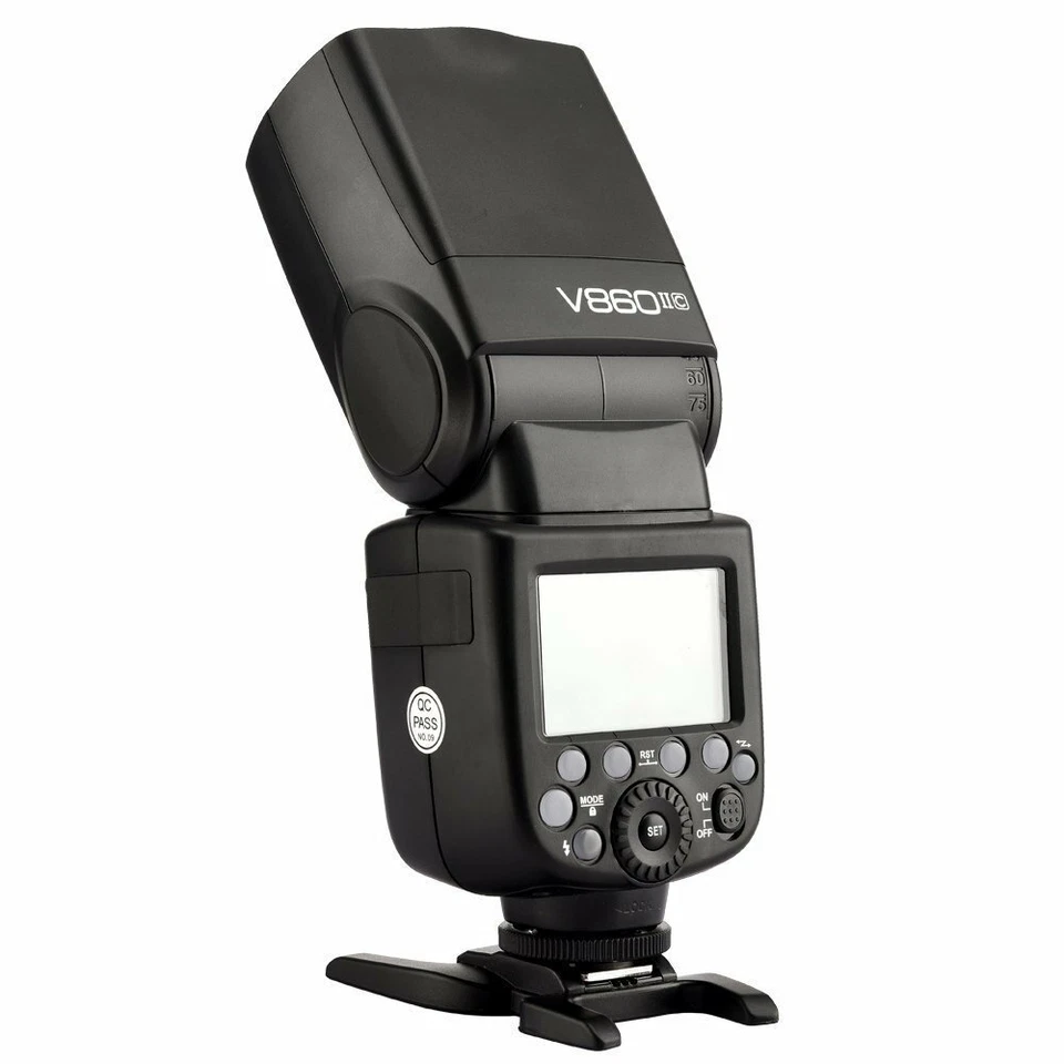 Godox V860II-C 2.4G TTL HSS Camera Flash Speedlight + X2T-C Trigger For Canon - Image 3 of 4
