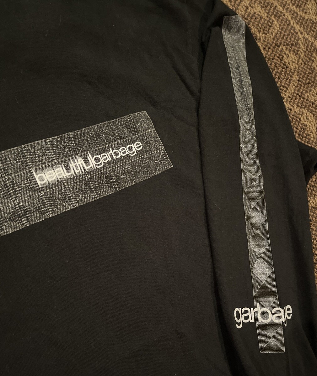 Vintage Garbage Band 2001 Beautiful Garbage Tour T-Shirt Long