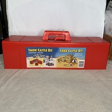 Sand And Snow Fort Building Kit with all 3, Block, Brick, and Castle Maker Molds