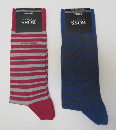 Calcetín Hugo BOSS Clásico Crew Para Hombre Talla 7 - 13 Algodón Suave Paquete de 2 Diseño - Imagen 57 de 150