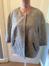 Per Una Black White Short Formal Size 20 Length 26” Pristine