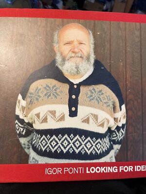 Igor Ponti: Looking For Identity Cover Damaged Inside Great