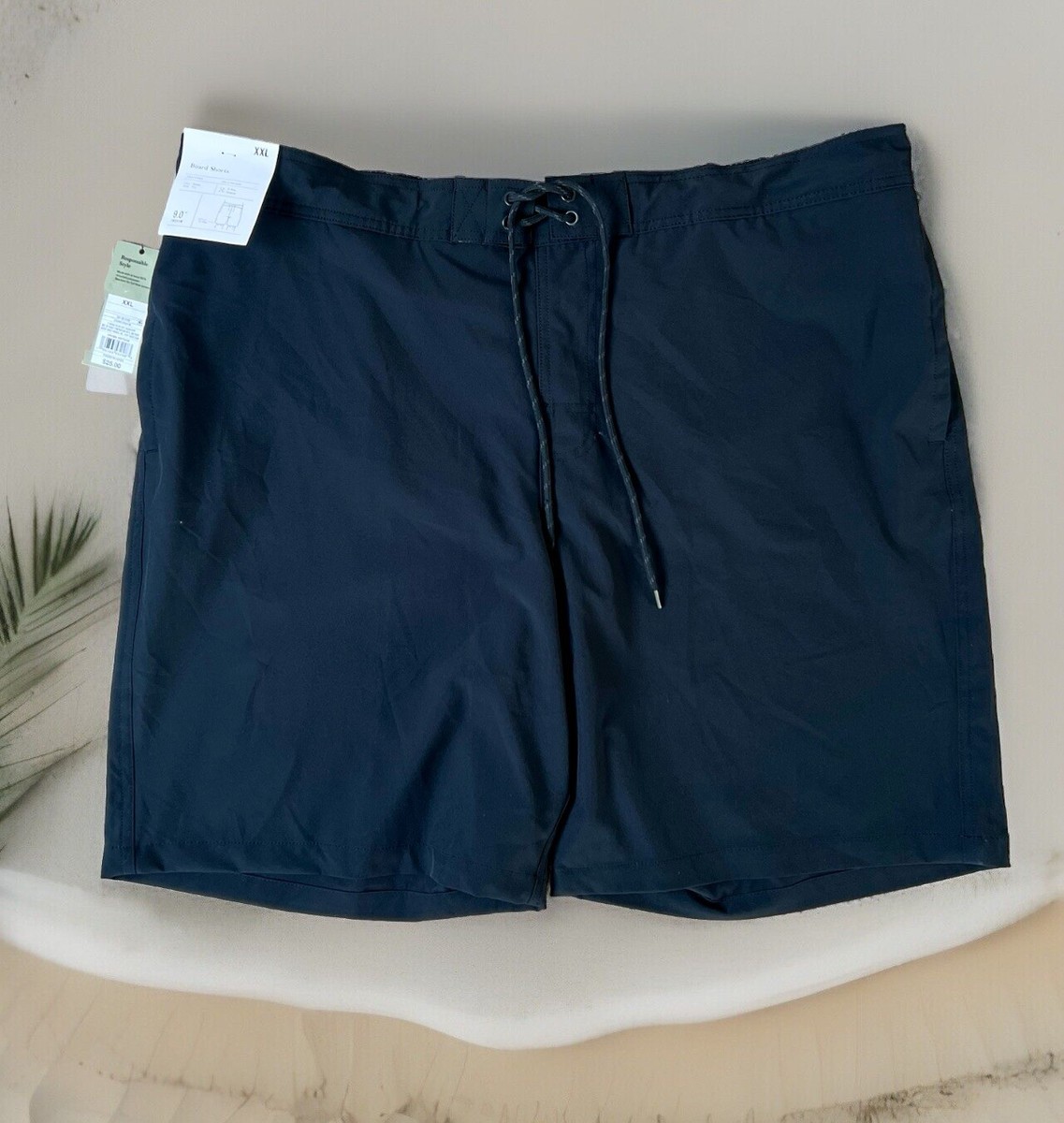 Goodfellow Co Men's 9” Inseam Black Board Shorts Swim Trunks Sz: XXL NWT  $25