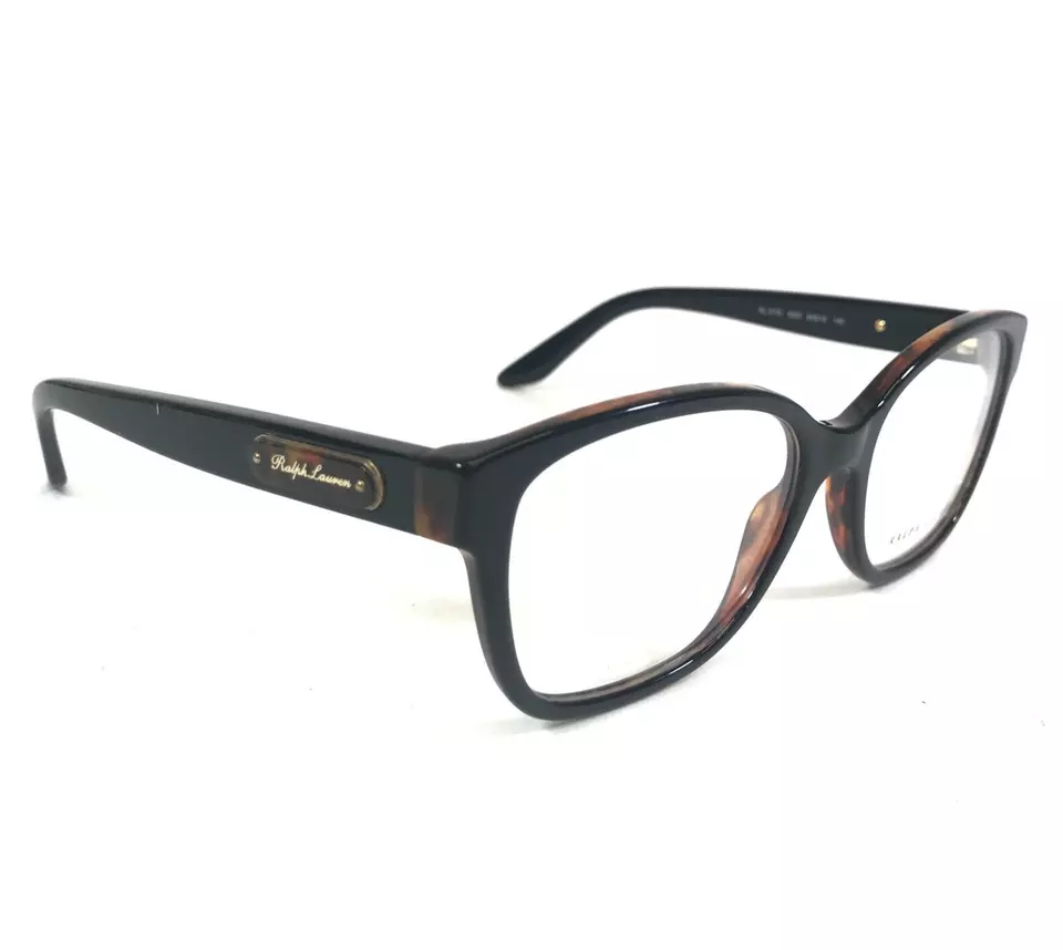 Ralph Lauren Eyeglasses Frames RL 6176 5260 Black Tortoise Square 54-18-140 - Image 2 of 4