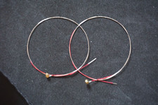 2PCS E-1st Violin Strings 1/2 Premium Steel Ball Ends New USPS Fast Shipping