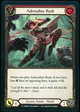 Adrenaline Rush (Red) Foil - Flesh and Blood - Unlimited - Monarch - MON263 - NM