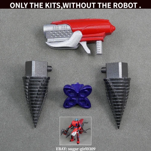 NEW Drill Gun Weapon Upgrade Kit For Legacy Predacon inferno TIM Design