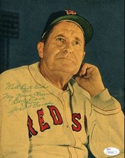 Joe Mccarthy Red Sox Jsa Coa Signed 8x10 Photo Authenticated Autograph