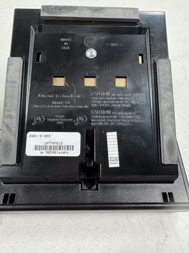 Lucent AVAYA 302C1 Attendant Console DCP W/ Handset & extension console 26B1-B - Picture 4 of 5