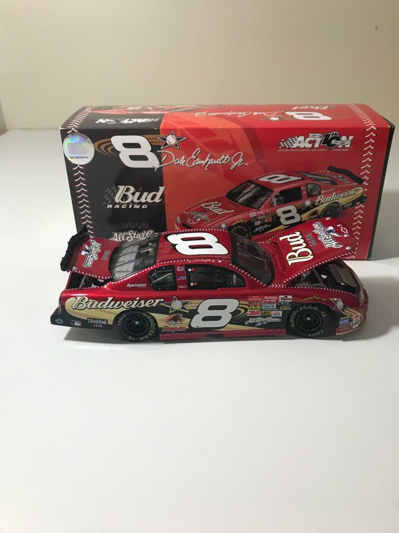Action Dale Earnhardt Jr #8 Budweiser MLB All Star Game 2002 Monte