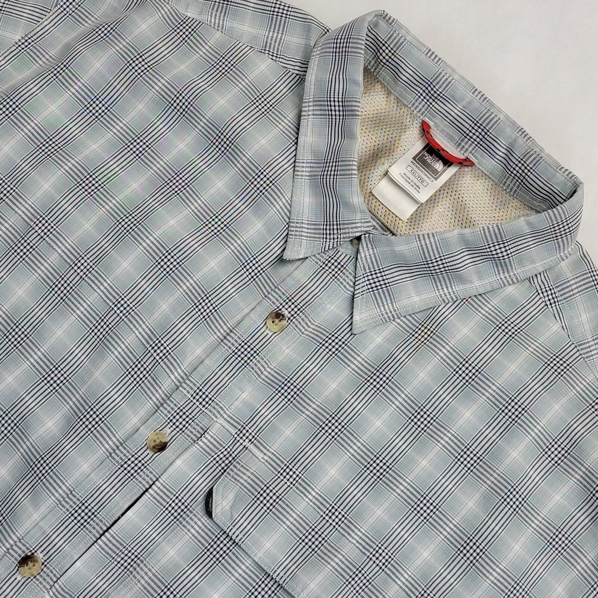 ★★THE NORTH FACE★★ Men's Hike and Camp Short Sleeve Roun The North Face Men's Short Sleeve Hiking Camp Button Up