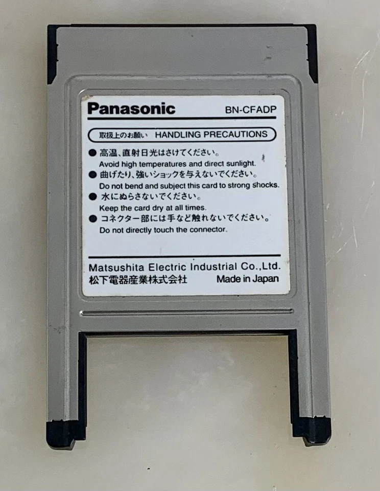 Panasonic Compactflash Adapter BN-CFADP - 56 - Image 2 of 2