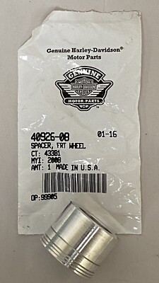 1-2012-14 Harley-Davidson Dyna Switchback Front Wheel Spacer OE #40926-08 /#S249