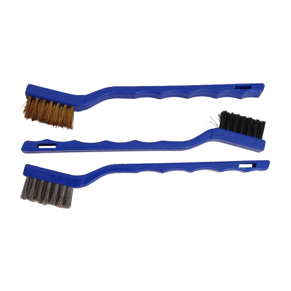 Engine Cleaning Brush Set Alloy Wheel Cleaning Brush Set Copper Brushes