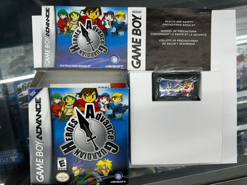 Guardian Heroes Advance (GBA, 2004)Authentic motherboard Complete CIB