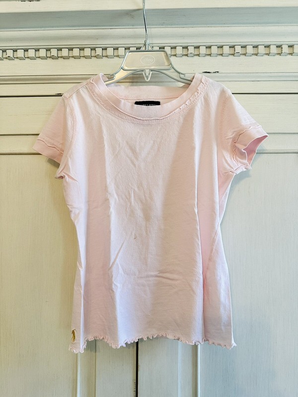 Polo Ralph Lauren Girls Cotton Shorts Embroidered Pony Logo Knit Tee M(8/10)