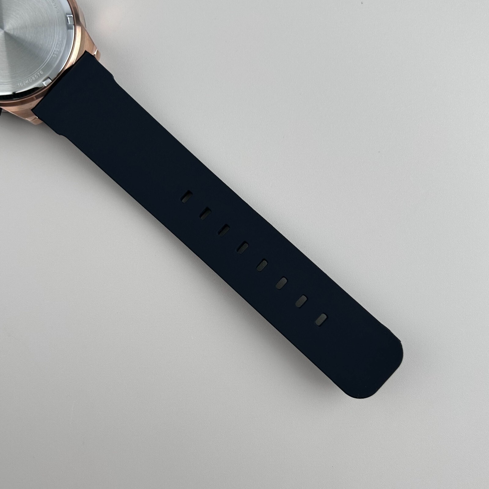 Bulova Men's Marine Star Black Dial with Silicon Band 44mm Quartz Watch 98B104