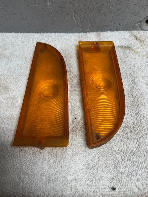 Mopar - Lentes Plymouth Valiant Park Light originales OEM 1964-65 - sin grietas Foto 2 de 4