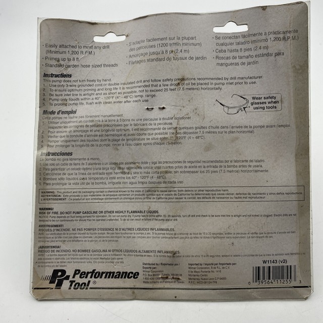 POMPE POUR PERCEUSE DRILL-PUMP