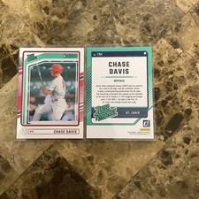 2024 Donruss Rated Prospects #104 Chase Davis  - St. Louis Cardinals B-19