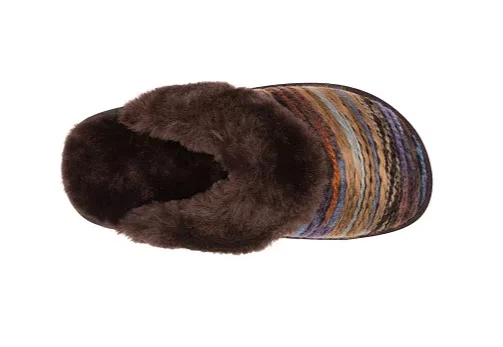 Женские тапочки Lamo Juarez Scuff Slip On, цвет: шоколад, рекомендуемая розничная цена производителя 45 долл. США - Изображение 3 из 4